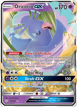 Oricorio-GX #95 from Cosmic Eclipse