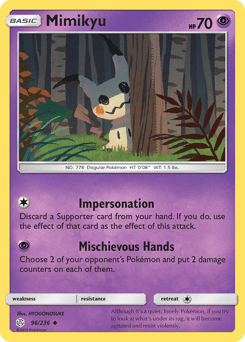 Mimikyu #96 from Cosmic Eclipse
