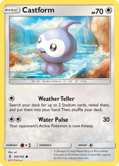 Castform #105 by sui