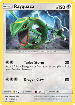 Rayquaza #106 from Guardians Rising