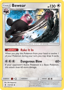 Bewear #113 from Guardians Rising