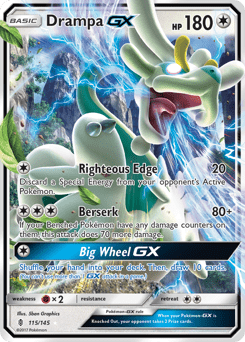 Drampa-GX #115 from Guardians Rising
