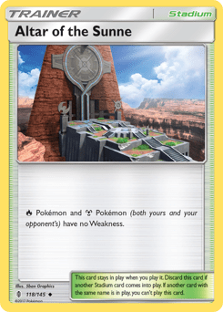 Altar of the Sunne #118 from Guardians Rising