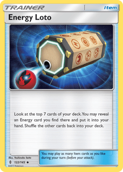 Energy Loto #122 from Guardians Rising