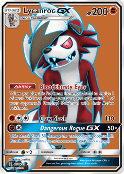 Lycanroc-GX #138 from Guardians Rising