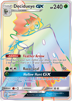 Decidueye-GX #146 from Guardians Rising