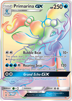 Primarina-GX #149 from Guardians Rising