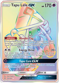 Tapu Lele-GX #155 from Guardians Rising
