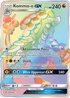 Kommo-o-GX #159 from Guardians Rising