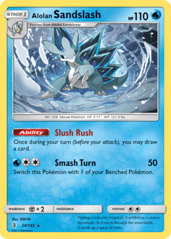 Alolan Sandslash #20 from Guardians Rising