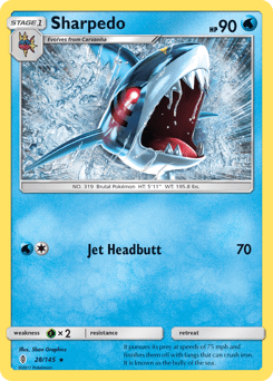 Sharpedo #28 from Guardians Rising