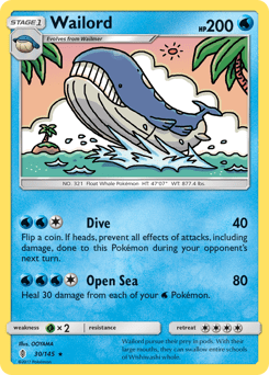 Wailord #30 from Guardians Rising