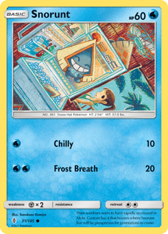 Snorunt #31 from Guardians Rising