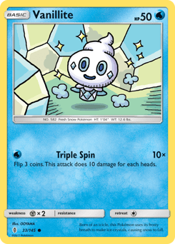 Vanillite #33 from Guardians Rising
