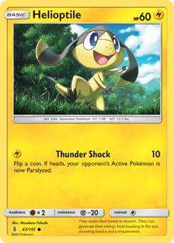 Helioptile #43 from Guardians Rising