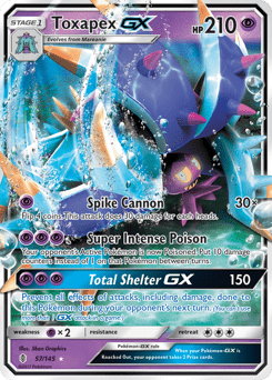 Toxapex-GX #57 from Guardians Rising