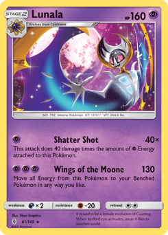 Lunala #61 from Guardians Rising