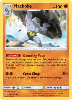 Machoke #64 from Guardians Rising
