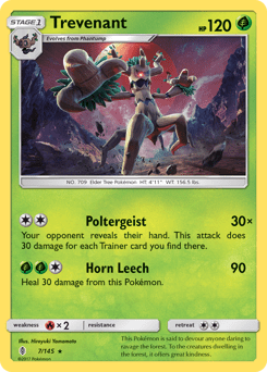 Trevenant #7 from Guardians Rising