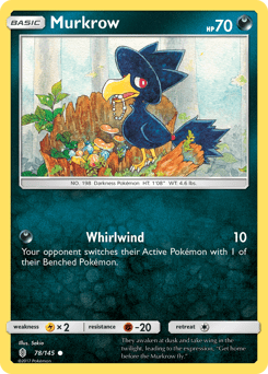 Murkrow #78 by Sekio