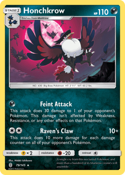 Honchkrow #79 from Guardians Rising