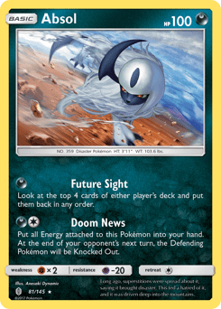 Absol #81 from Guardians Rising