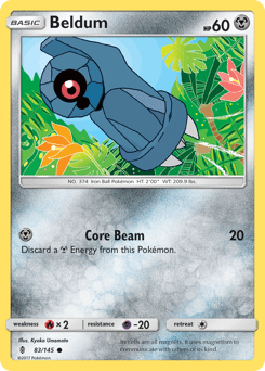 Beldum #83 from Guardians Rising