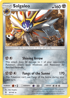 Solgaleo #87 from Guardians Rising