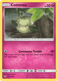 Cottonee #90 from Guardians Rising