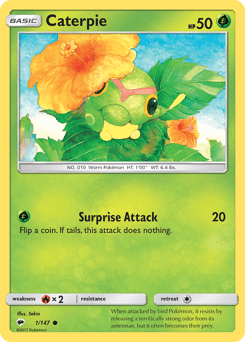 Caterpie #1 by Sekio