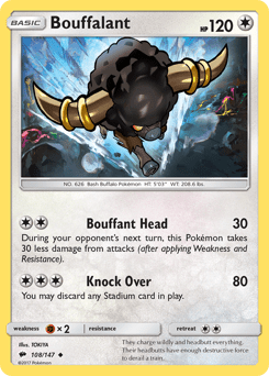 Bouffalant #108 from Burning Shadows