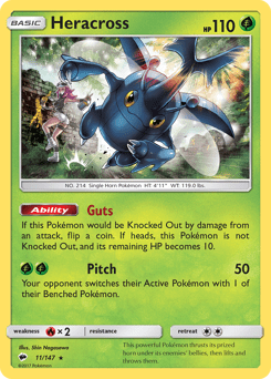 Heracross #11 from Burning Shadows