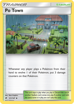 Po Town #121 from Burning Shadows