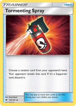 Tormenting Spray #125 from Burning Shadows