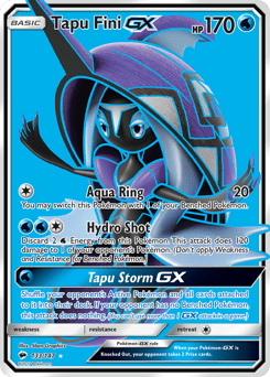 Tapu Fini-GX #133 from Burning Shadows