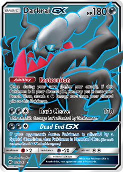 Darkrai-GX #139 from Burning Shadows