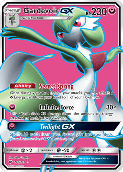 Gardevoir-GX #140 from Burning Shadows