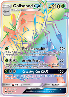 Golisopod-GX #148 from Burning Shadows