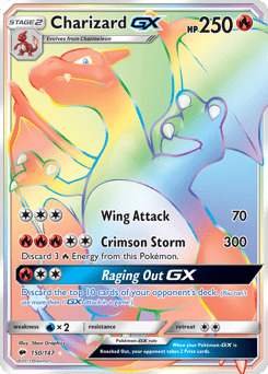 Charizard GX #150 from Burning Shadows