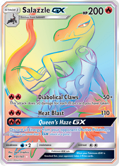 Salazzle-GX #151 from Burning Shadows