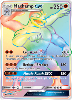 Machamp-GX #154 from Burning Shadows
