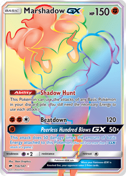 Marshadow-GX #156 from Burning Shadows