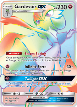 Gardevoir-GX #159 from Burning Shadows