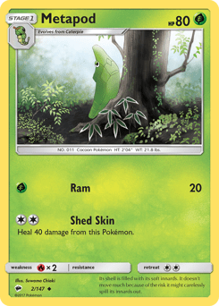 Metapod #2 from Burning Shadows