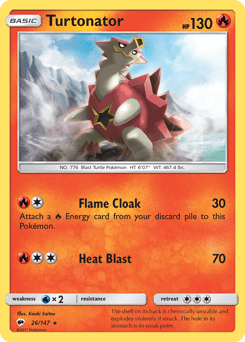 Turtonator #26 from Burning Shadows