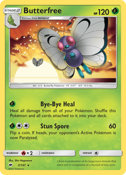Butterfree #3 from Burning Shadows