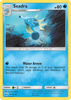 Seadra #30 from Burning Shadows