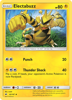 Electabuzz #42 by match