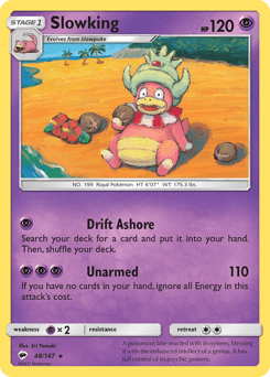 Slowking #48 from Burning Shadows