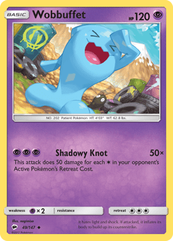 Wobbuffet #49 from Burning Shadows